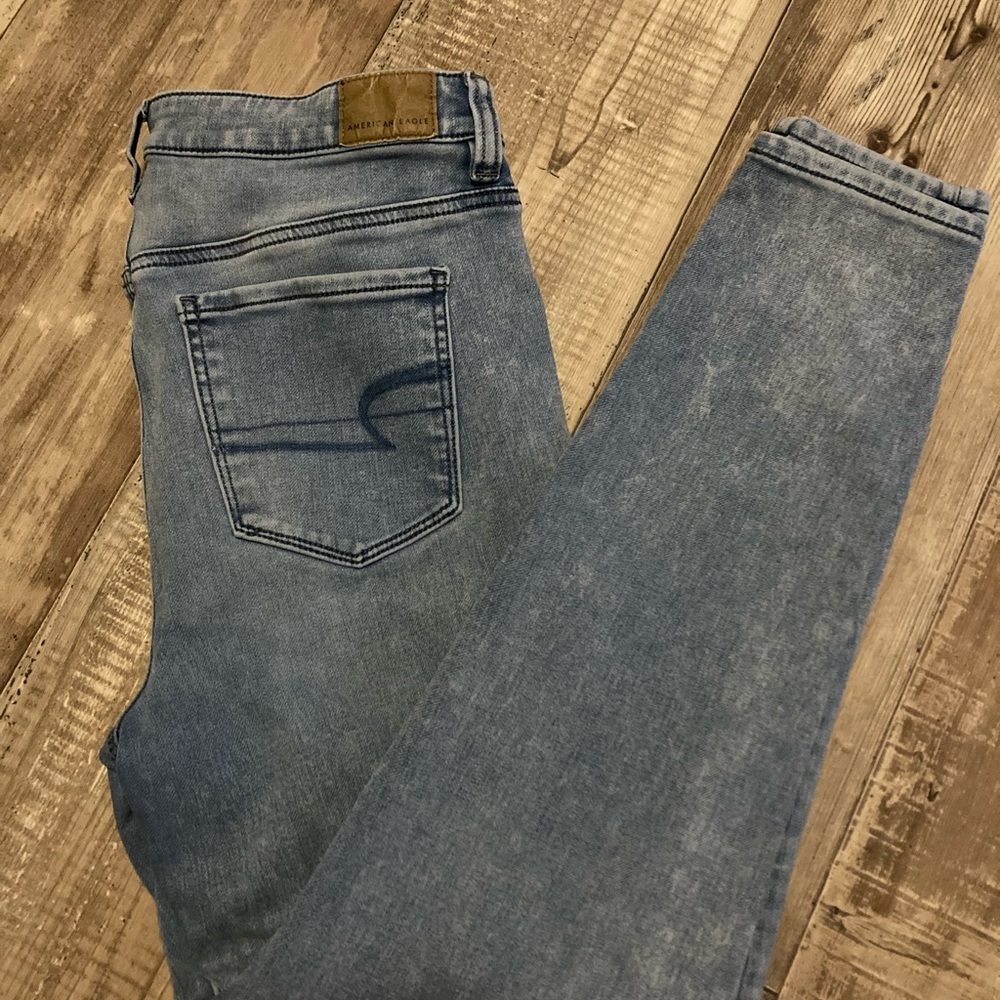 American Eagle Super Stretch Skinny Jeans Sz10 R